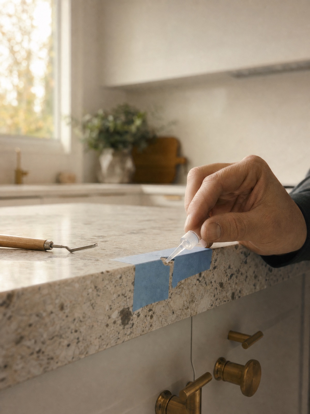 Countertop Repair: Chips, Cracks, Scratches and Burns