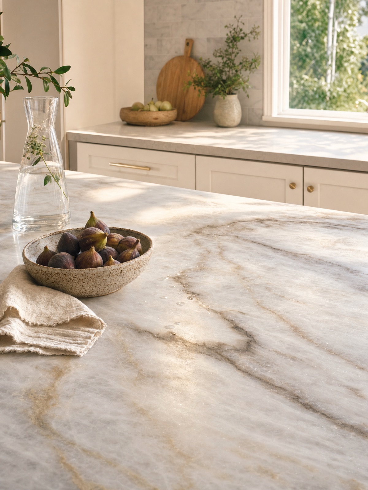 Quartzite vs Marble Countertops: Look-Alikes With Very Different Durability