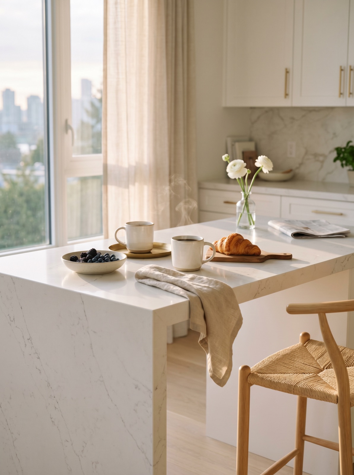 Breakfast Bar Quartz Countertop: Design That Gets Used